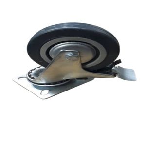 چرخ کفی‌دار مدل ترمزدار کد s75t